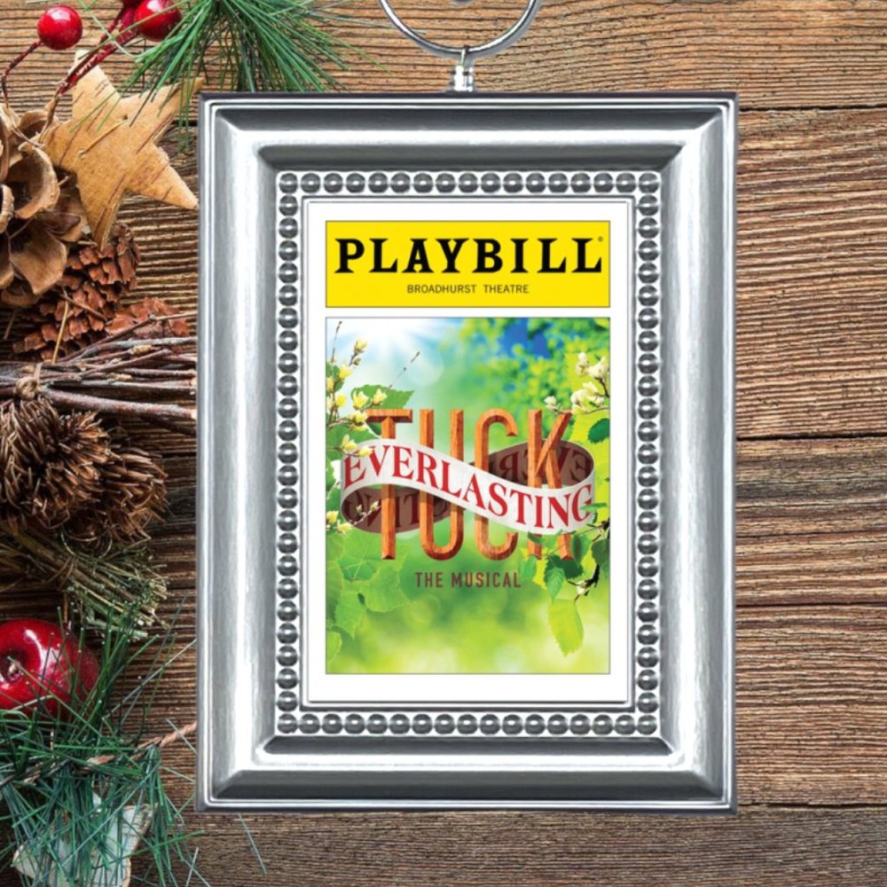 Tuck Everlasting Broadway Musical Playbill Christmas Tree Ornament